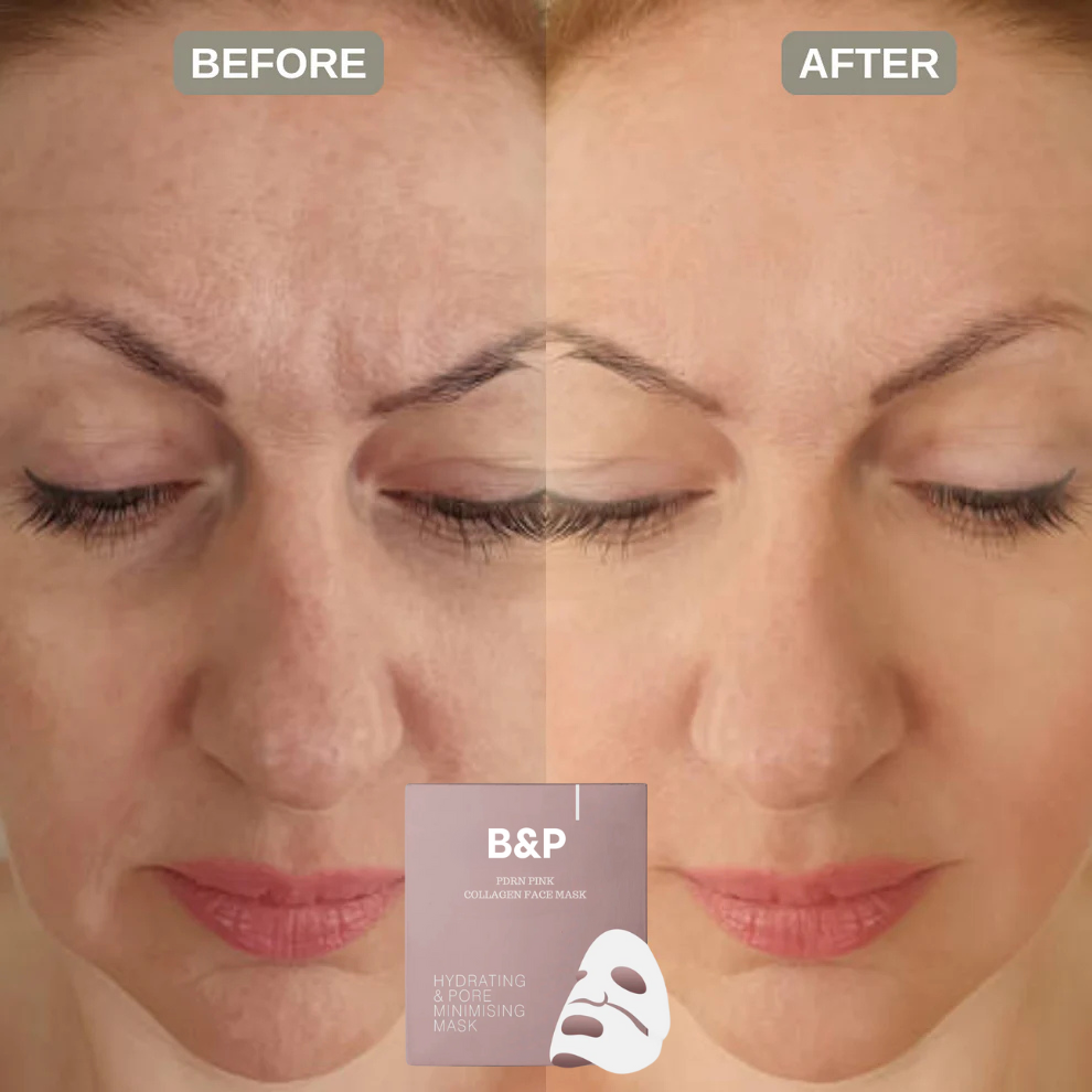 B&P® Salmon PDRN Pink Collagen Face Mask
