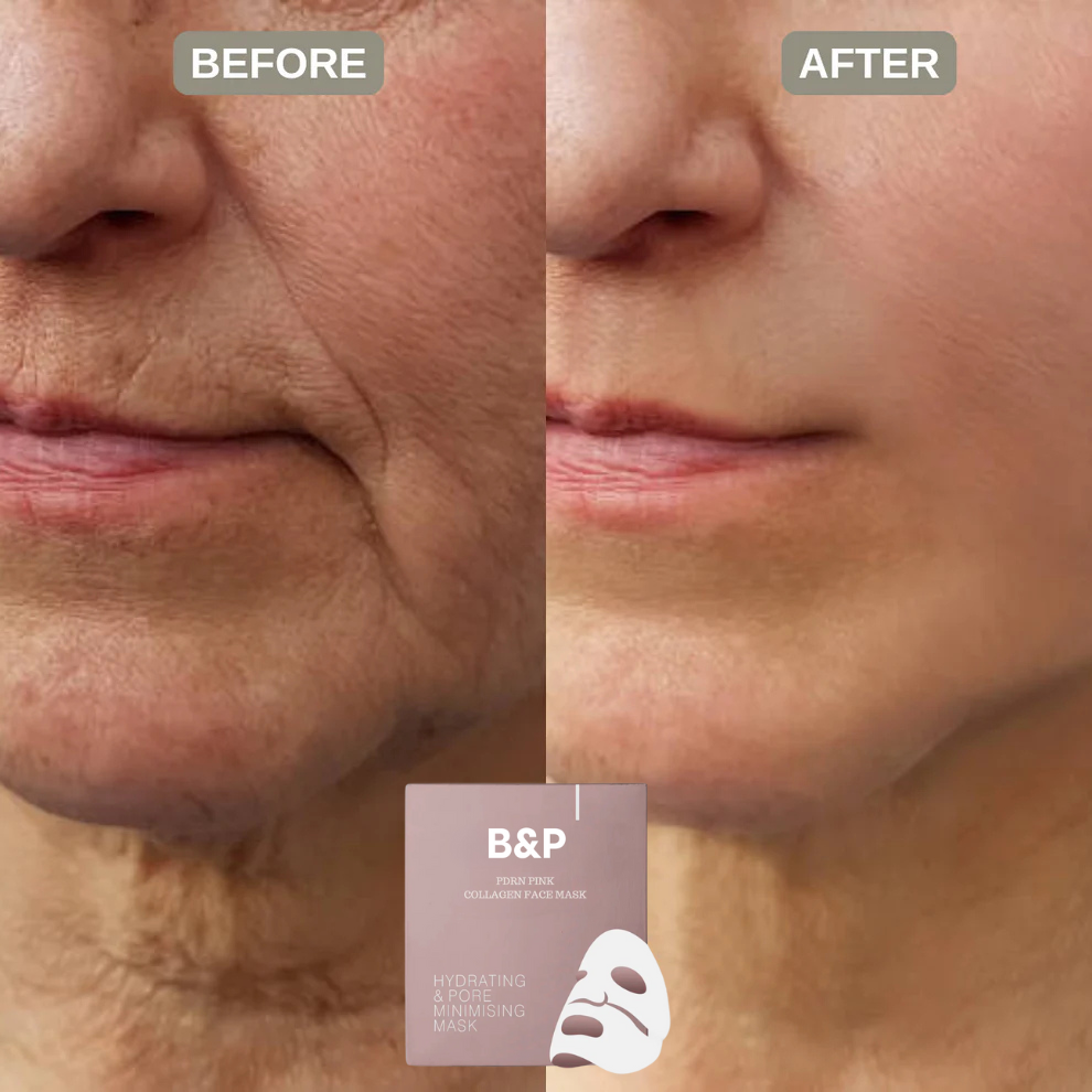 B&P® Salmon PDRN Pink Collagen Face Mask